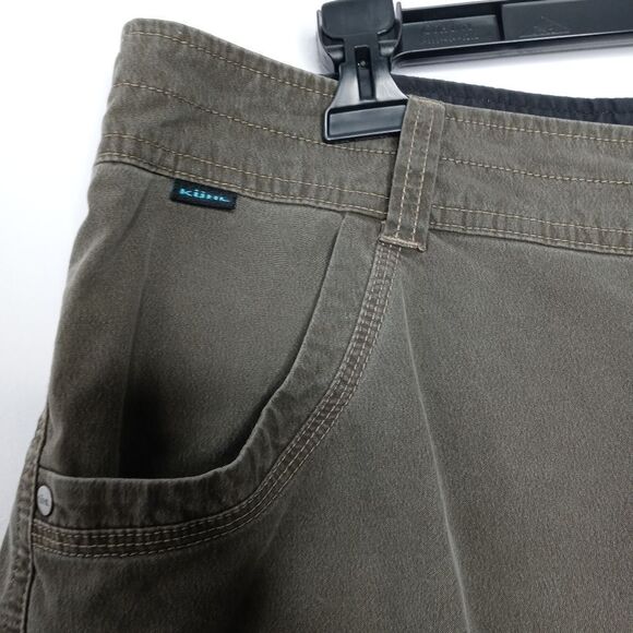 Kuhl army green shorts size 36 - Picture 3 of 8